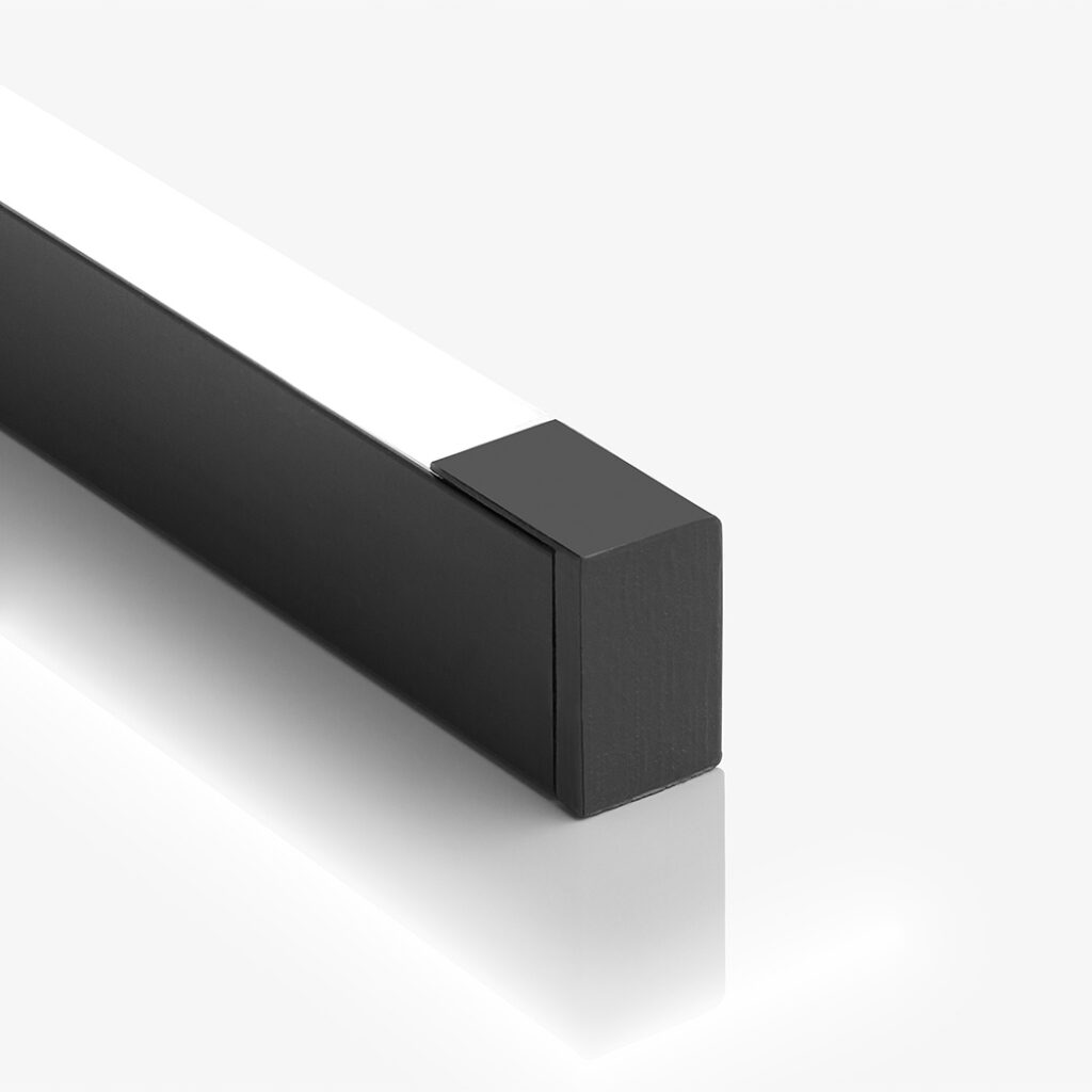 Detail einer LD 8104 SL Leuchte auf weißem Hintergrund