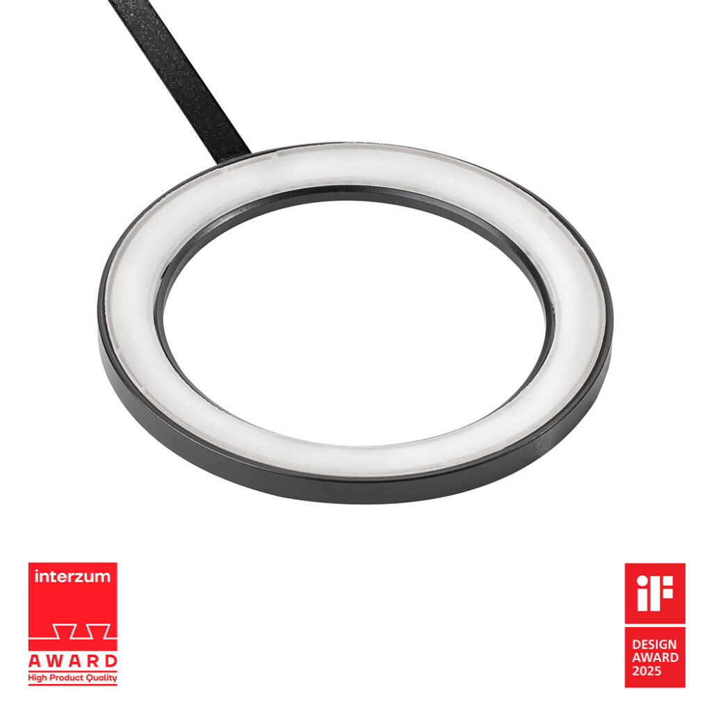 Ein modernes Flachbandkabel mit Auszeichnungen für Design und Qualität, perfekt für innovative Lichtlösungen.